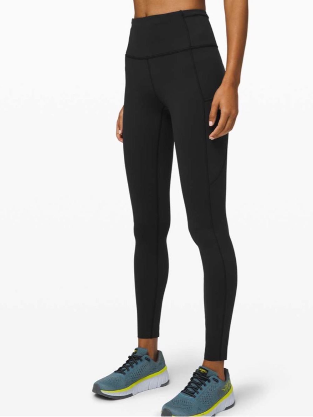 Lululemon Fast and Free High-Rise 28” Leggings in Black